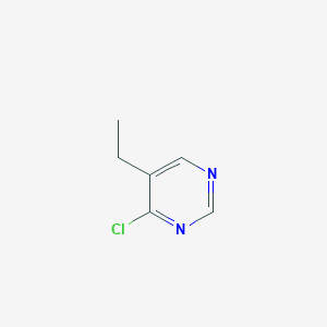 Chemical structure of 4-Chloro-5-ethylpyrimidine
