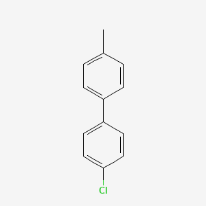 Chemical structure of 4-Chloro-4'-methyl-1,1'-biphenyl