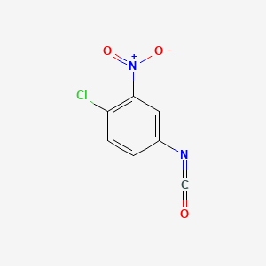 Chemical structure of 4-Chloro-3-nitrophenyl Isocyanate