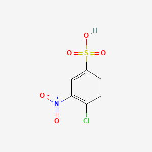 Chemical structure of 4-Chloro-3-nitrobenzenesulfonic acid