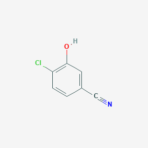 Chemical structure of 4-Chloro-3-hydroxybenzonitrile
