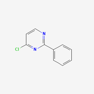 Chemical structure of 4-Chloro-2-phenylpyrimidine