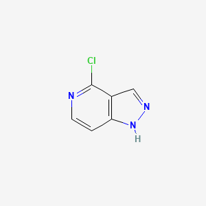 Chemical structure of 4-Chloro-2H-pyrazolo[4,3-c]pyridine