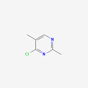 Chemical structure of 4-Chloro-2,5-dimethylpyrimidine