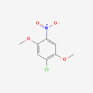 Chemical structure of 4-Chloro-2,5-dimethoxynitrobenzene