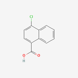 Chemical structure of 4-Chloro-1-naphthoic acid