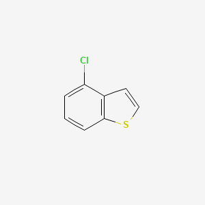 Chemical structure of 4-chloro-1-benzothiophene