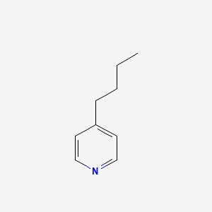 Chemical structure of 4-Butylpyridine