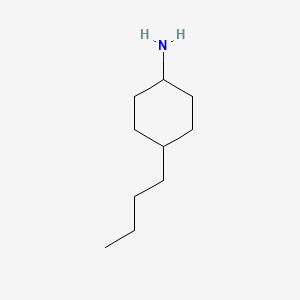 Chemical structure of 4-Butylcyclohexylamine