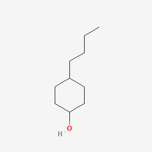 Chemical structure of 4-Butylcyclohexanol