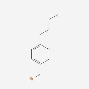 Chemical structure of 4-Butylbenzyl Bromide