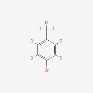 Chemical structure of 4-BROMOTOLUENE-D7
