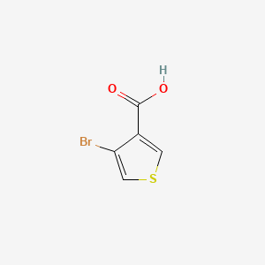 Chemical structure of 4-Bromo-3-thenoic acid