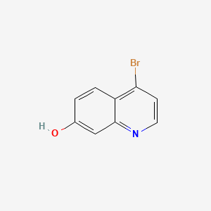 Chemical structure of 4-Bromoquinolin-7-ol