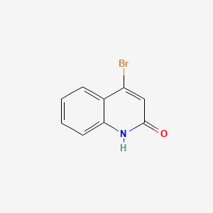 Chemical structure of 4-Bromoquinolin-2-ol