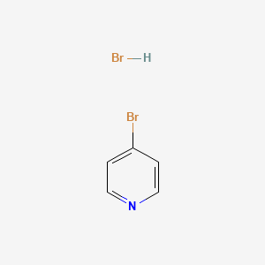 Chemical structure of 4-Bromopyridine Hydrobromide