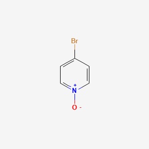 Chemical structure of 4-Bromopyridine 1-oxide