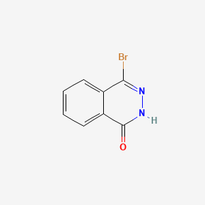 Chemical structure of 4-Bromophthalazin-1(2H)-one