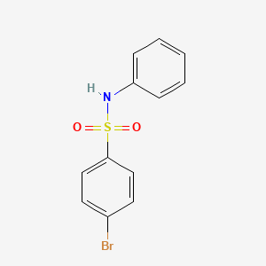 Chemical structure of 4-Bromo-N-phenylbenzenesulfonamide