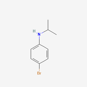 Chemical structure of 4-Bromo-N-isopropylaniline