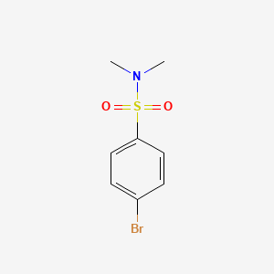 Chemical structure of 4-Bromo-N,N-dimethylbenzenesulfonamide