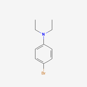 Chemical structure of 4-Bromo-N,N-diethylaniline