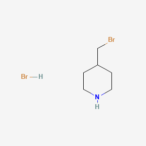 Chemical structure of 4-Bromomethylpiperidine Hydrobromide