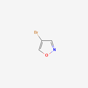 Chemical structure of 4-Bromoisoxazole