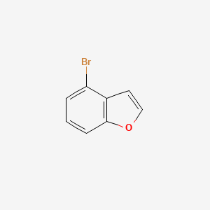 Chemical structure of 4-Bromobenzofuran