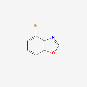 Chemical structure of 4-Bromobenzo[d]oxazole