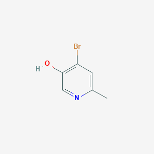 Chemical structure of 4-Bromo-6-methylpyridin-3-ol
