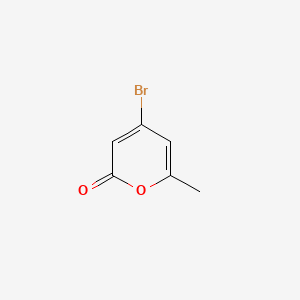 Chemical structure of 4-Bromo-6-Methyl-2H-Pyran-2-One