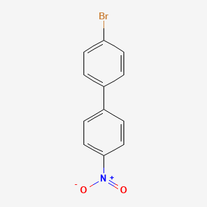 Chemical structure of 4-Bromo-4'-nitrobiphenyl