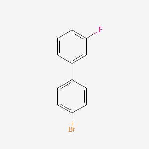 Chemical structure of 4-Bromo-3'-fluorobiphenyl