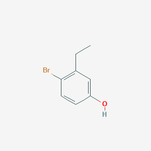 Chemical structure of 4-Bromo-3-ethylphenol