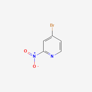 Chemical structure of 4-Bromo-2-nitropyridine
