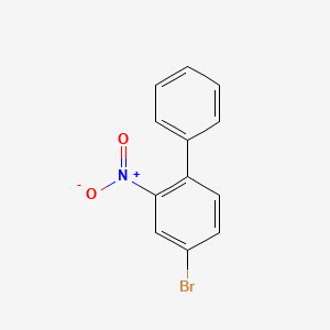 Chemical structure of 4-Bromo-2-nitrobiphenyl