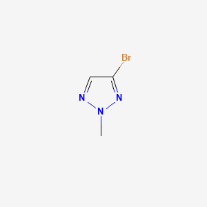 Chemical structure of 4-Bromo-2-methyl-2H-1,2,3-triazole