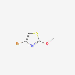 Chemical structure of 4-Bromo-2-methoxythiazole