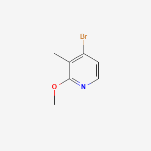 Chemical structure of 4-Bromo-2-methoxy-3-methylpyridine