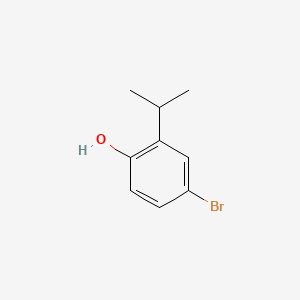 Chemical structure of 4-Bromo-2-Isopropylphenol