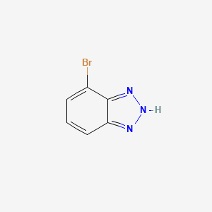 Chemical structure of 7-bromo-1H-1,2,3-benzotriazole