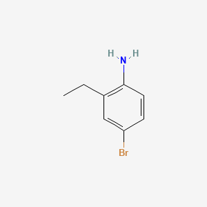 Chemical structure of 4-BROMO-2-ETHYLANILINE