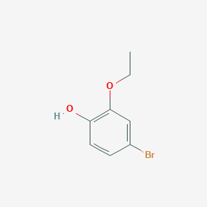 Chemical structure of 4-Bromo-2-ethoxyphenol