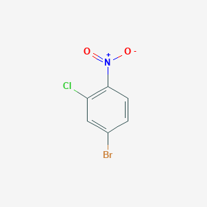 Chemical structure of 4-Bromo-2-chloro-1-nitrobenzene
