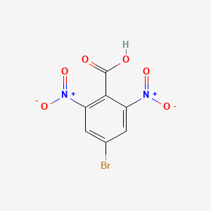 Chemical structure of 4-Bromo-2,6-dinitrobenzoic Acid