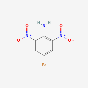 Chemical structure of 4-Bromo-2,6-dinitroaniline