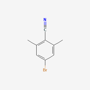 Chemical structure of 4-Bromo-2,6-dimethylbenzonitrile