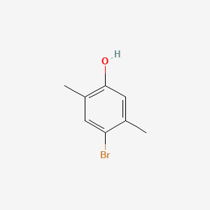 Chemical structure of 4-Bromo-2,5-dimethylphenol