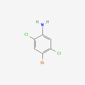 Chemical structure of 4-Bromo-2,5-dichloroaniline